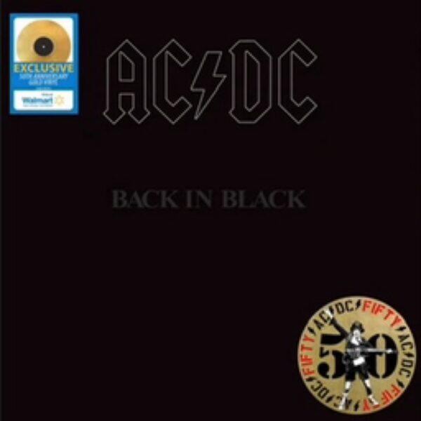 AC/DC/Back In Black (50th-Gold)