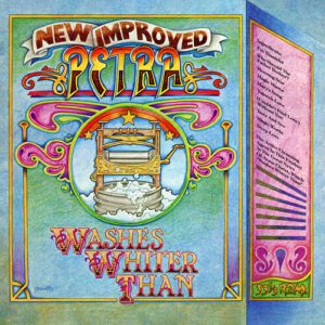 Petra/Washes Whiter Than (Clear-Blue Splat) -PREORDER