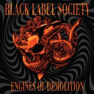 Black Label Society/Engines Of Demolition (Orange-Black Splat)
